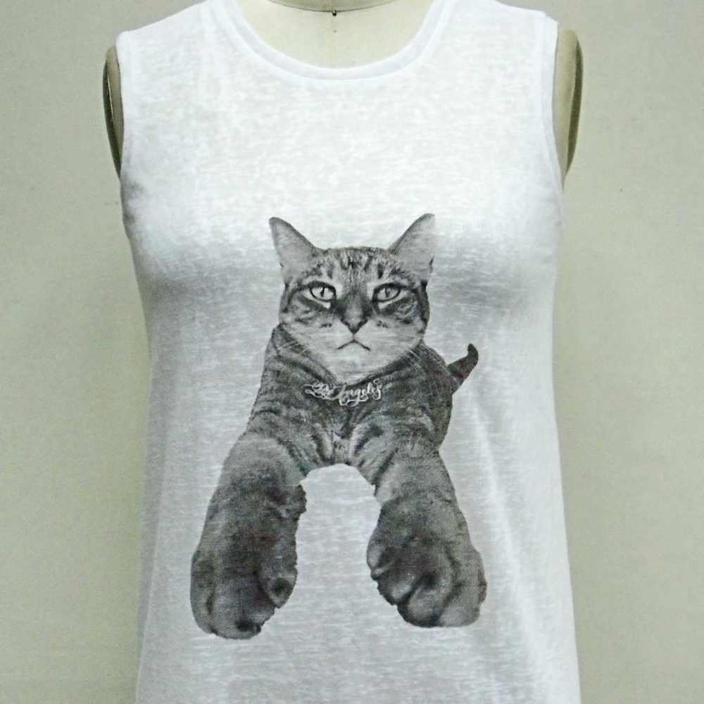 Cat t-shirt/ tunic top
